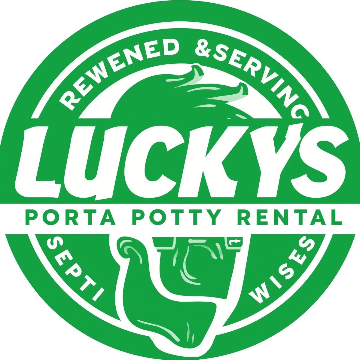 Lucky Porta Potty Rental Logo